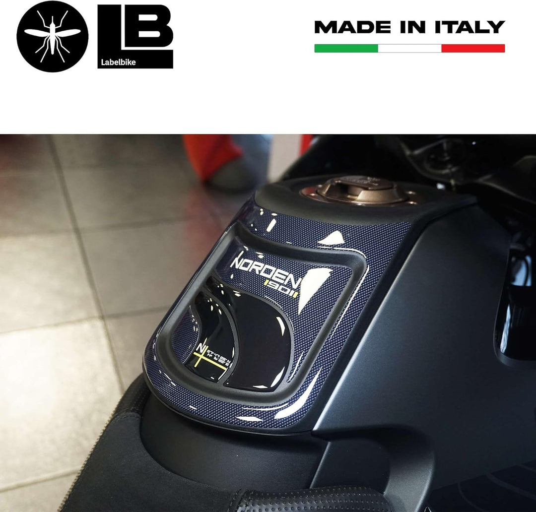 labelbike - Motorrad Tankpad 3D Aufkleber kompatibel mit Husqvarna Norden 901, Tankpad