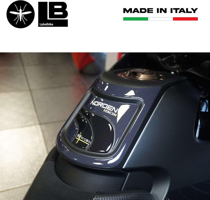 labelbike - Motorrad Tankpad 3D Aufkleber kompatibel mit Husqvarna Norden 901, Tankpad