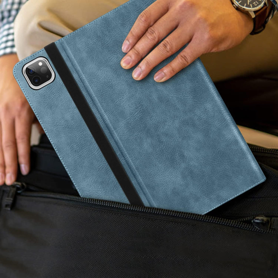 HOLIMET Hülle für iPad Pro 12.9 Zoll 2022/2021/2020/2018 (6./5./4./3. Generation) mit Stifthalter, P