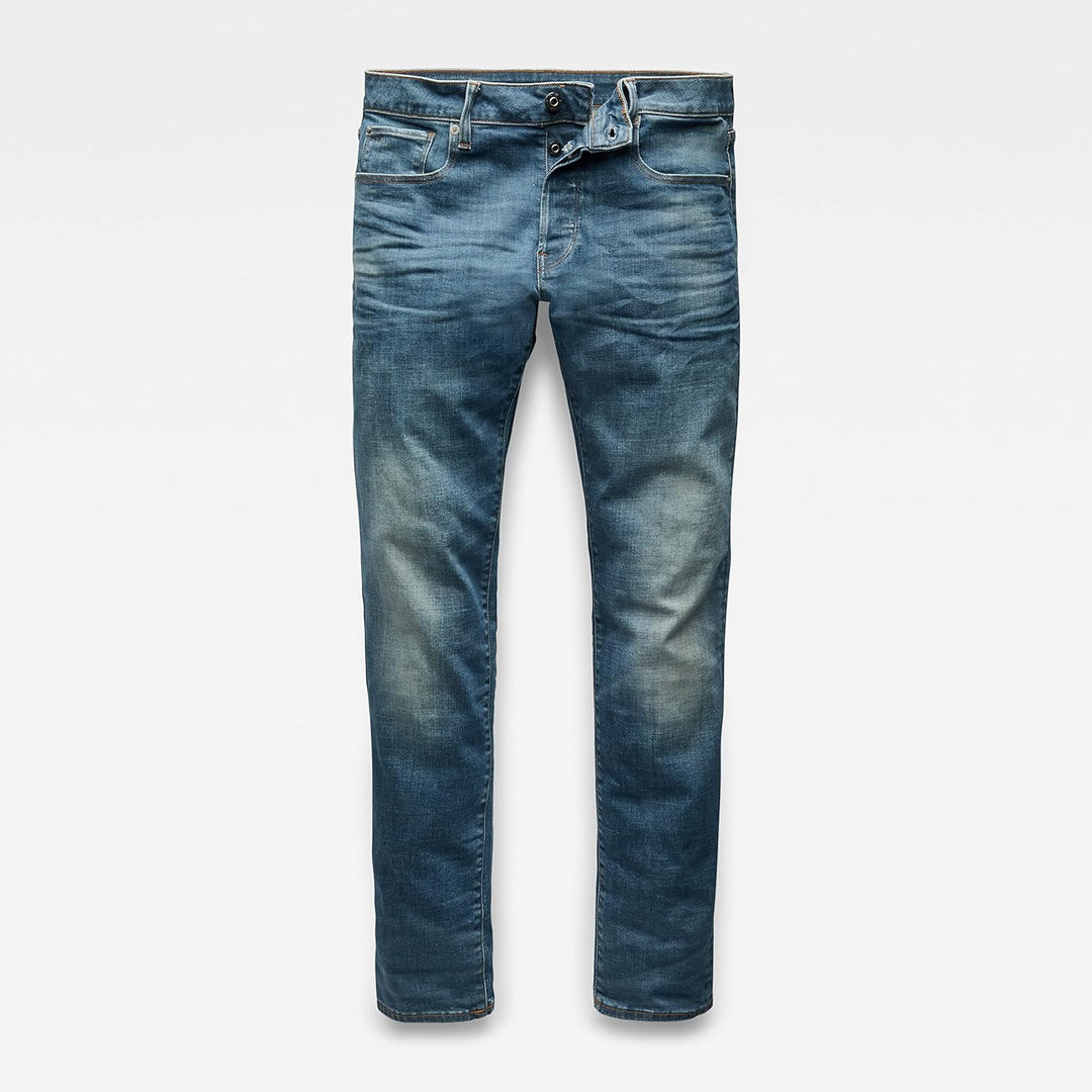 G-Star Herren 3301 Slim Jeans 27W / 30L Blau (Medium Aged 51001-9118-071), 27W / 30L Blau (Medium Ag