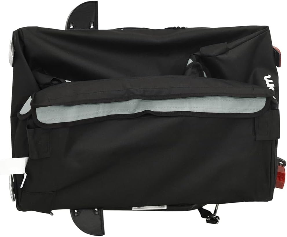 vidaXL Lastenanhänger Fahrrad Fahrradanhänger Grau 120 x 54 x 44 cm, Grau 120 x 54 x 44 cm