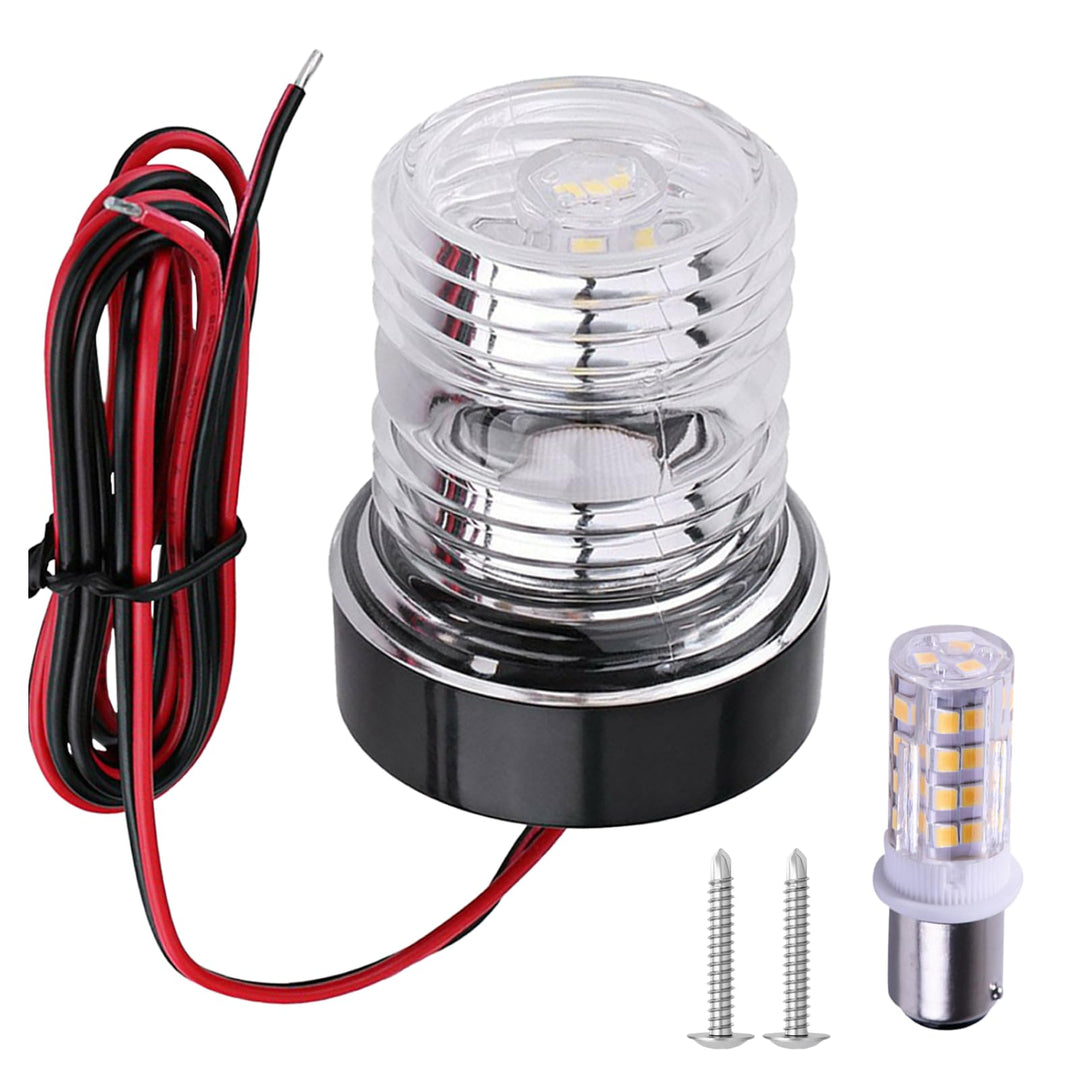 Cloud Fire Ankerlicht boot DC 12–24V Marine Boot Yacht Ponton Navigation Ankerlicht 360 Grad Rundum