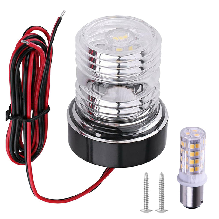 Cloud Fire Ankerlicht boot DC 12–24V Marine Boot Yacht Ponton Navigation Ankerlicht 360 Grad Rundum