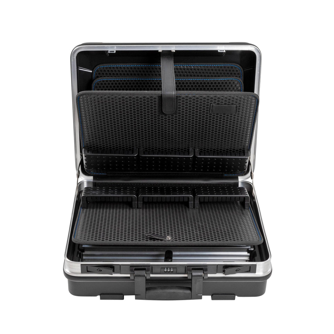 B&amp;W Werkzeugkoffer BASE mit MODUL-Werkzeugstecksystem (Koffer aus ABS, Volumen 28,1l, 46,3 x 35,5 x