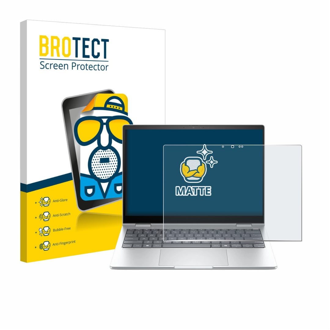 BROTECT Entspiegelungs-Schutzfolie für HP EliteBook 8 Flip G1i 13" (2 Stück) Matte Displayschutz-Fol