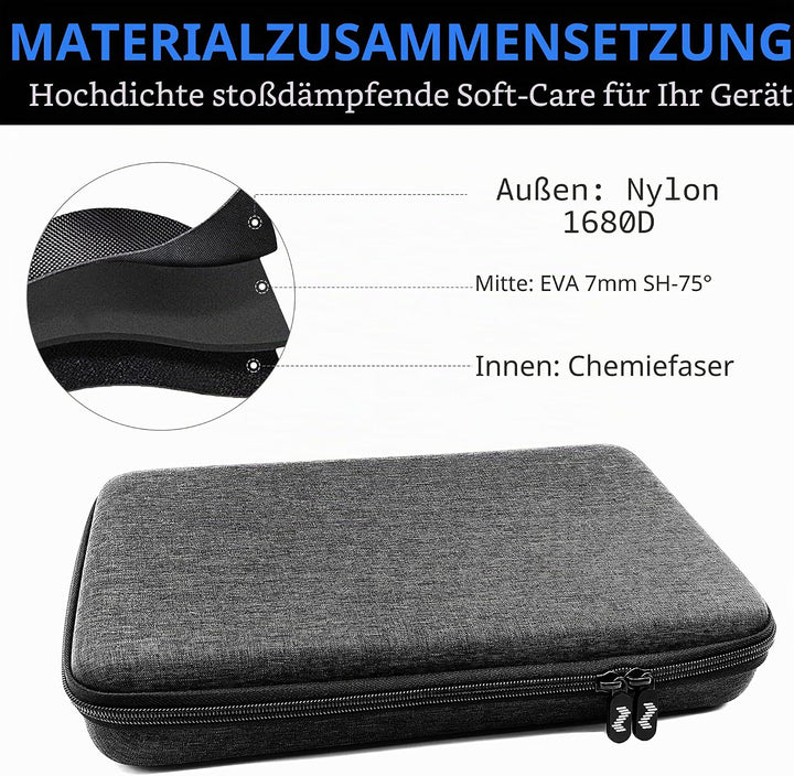 Musiin HardShell Keyboard Case for AKAI Professional MPK Mini MK3 MIDI Controller Cover (Grey), Grey