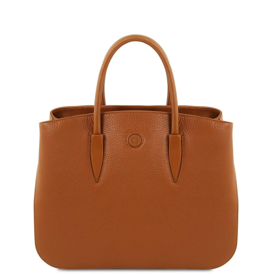 Tuscany Leather Camelia Ledertasche Cognac, Cognac