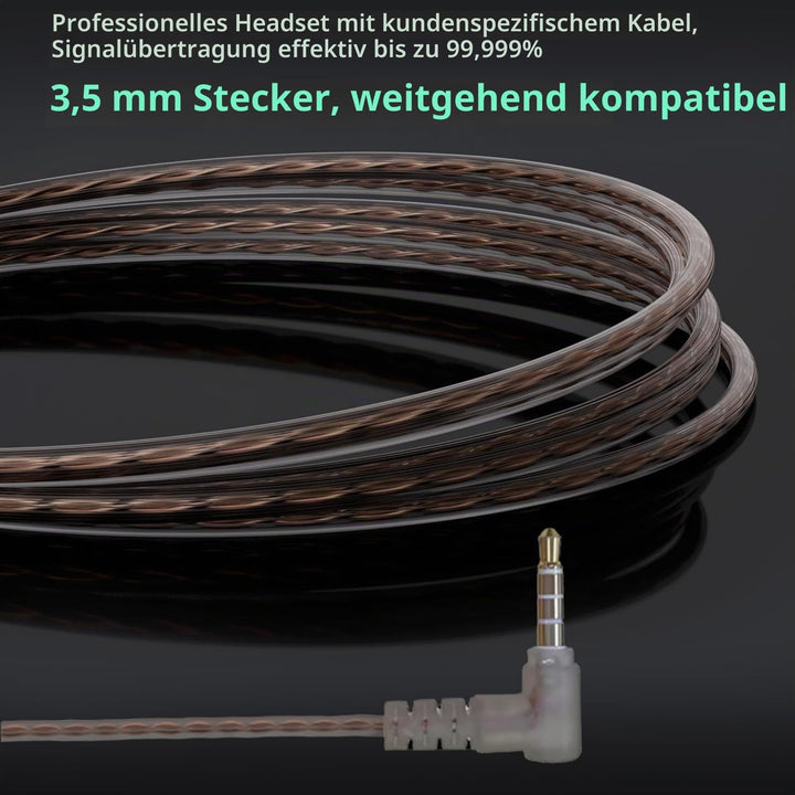 Yinyoo KZ ZST Bunte Hybrid-Balance-Armatur mit dynamischem In-Ear-Kopfhörer 1BA + 1DD HiFi-Headset (