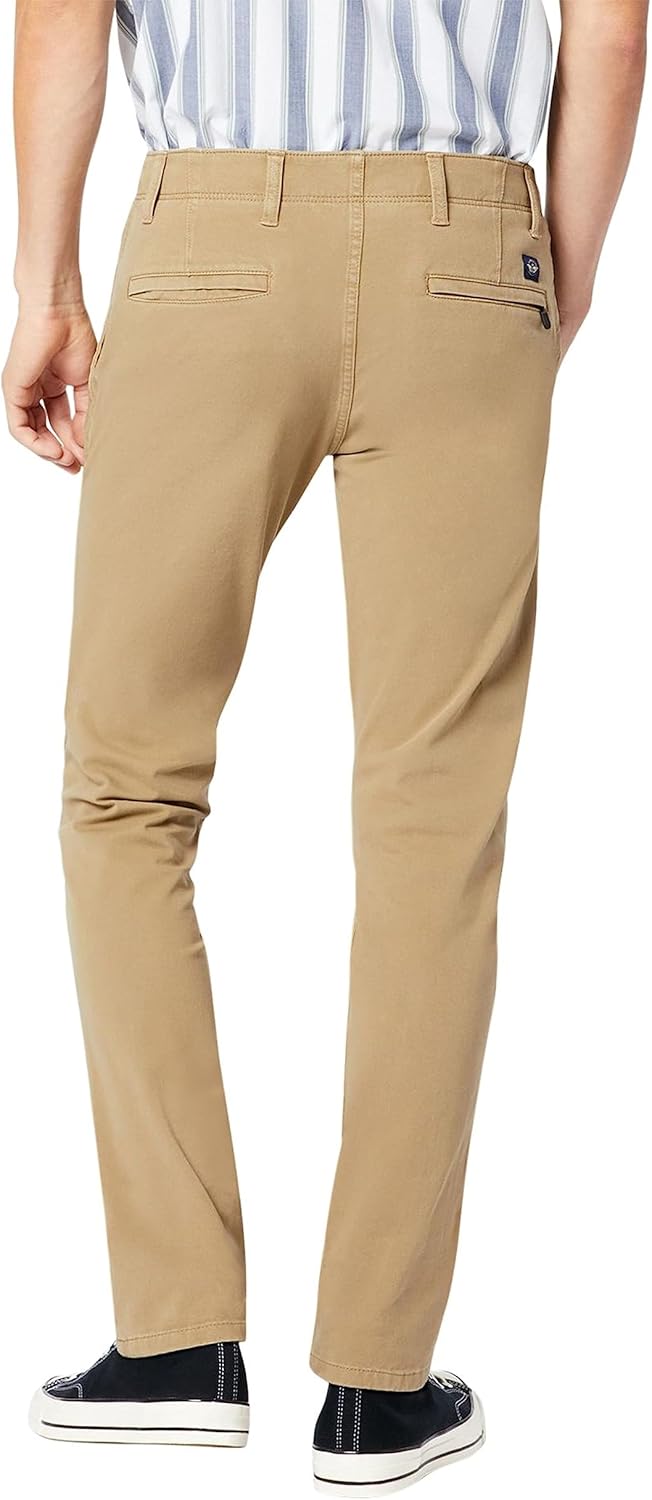 Dockers Herren Smart 360 Flex Alpha Skinny Hose 32W / 34L New British Khaki, 32W / 34L New British K