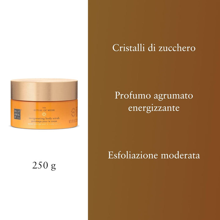 RITUALS Body Scrub The Ritual of Mehr – Körperpeeling mit Aroma von süsser Orange und Zedernholz – 9