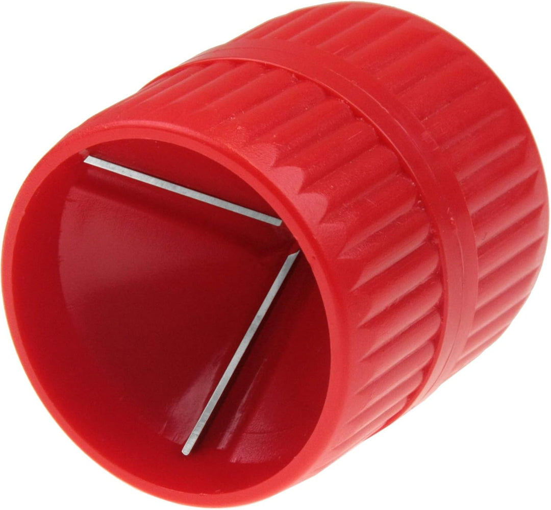ALKAN - 2 in 1 Kupferrohr Rohre Entgrater für INNEN und AUssEN 6-38 mm Kunststoffkörper