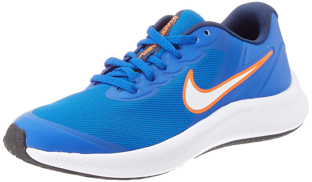 Nike Unisex Kinder Star Runner 3 Gymnastikschuh 19.5 EU Game Royal White Midnight Navy, 19.5 EU Game
