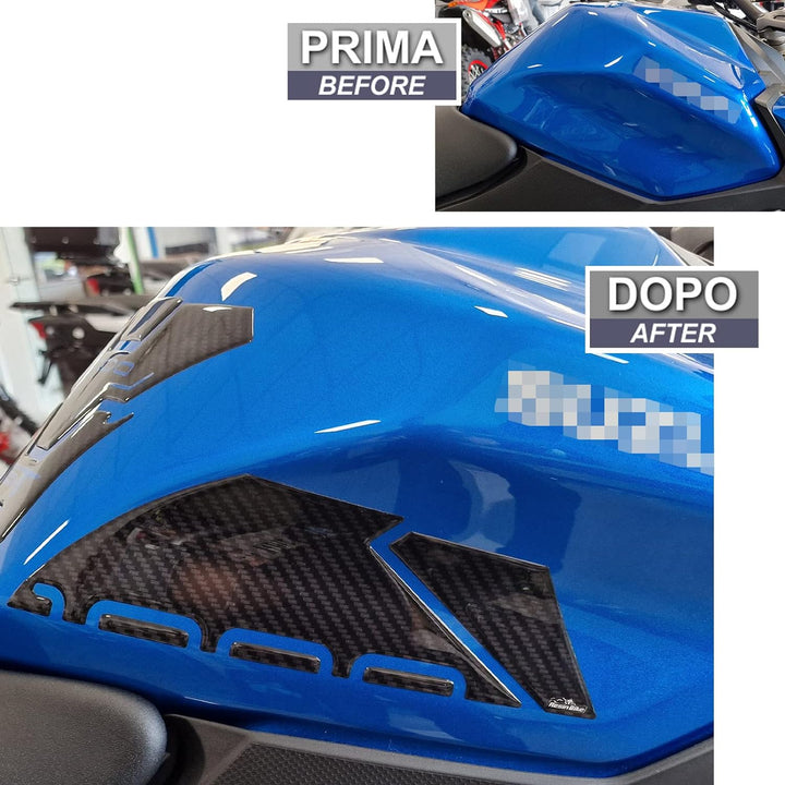 Resin Bike Aufkleber für Motorrad Kompatibel mit Suzuki GSX-S 1000 GT 2022. Seitenschutzgitter vor S