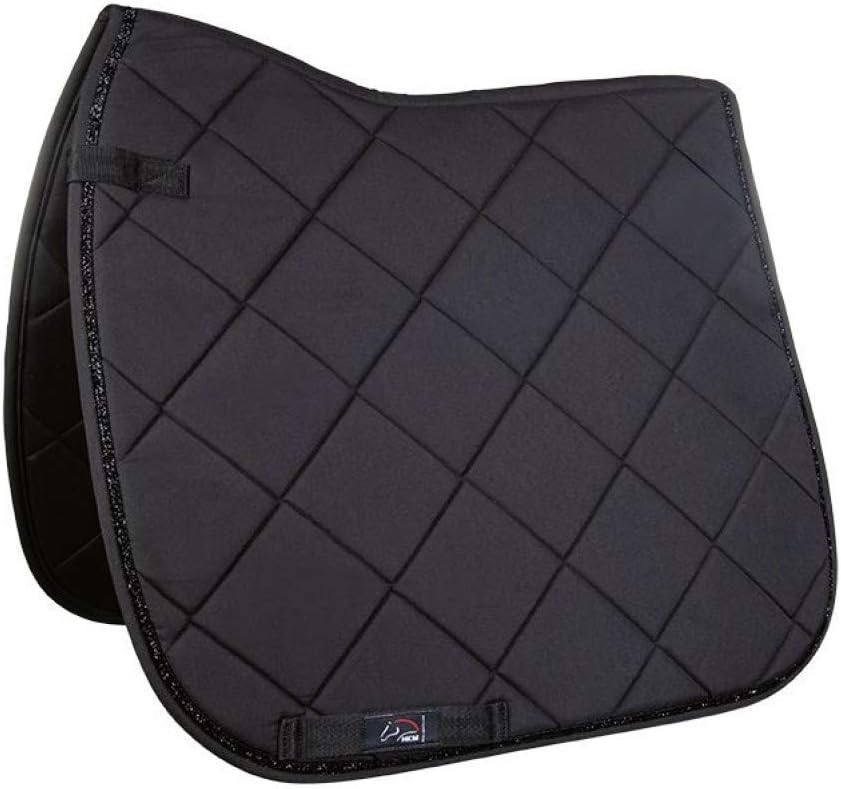 HKM Schabracke Romy rot Schwarz Pony Dressur, Schwarz Pony Dressur