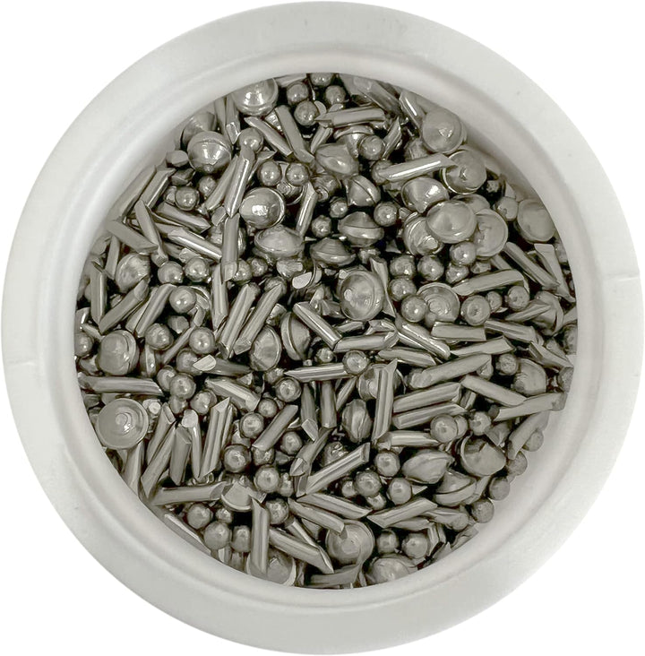 Mixed Stainless Steel media bearings Shot Tumbling tumbler polishing metal 1kg by Jewellers Tools