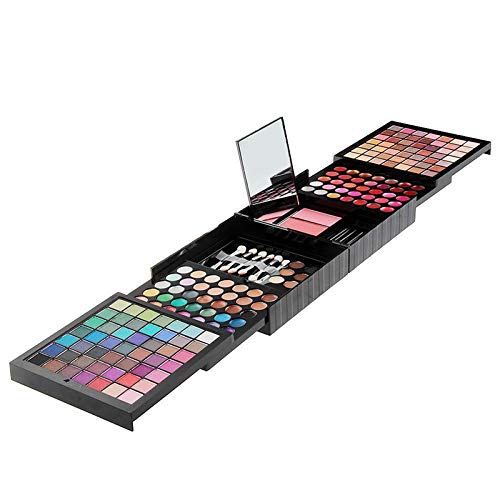 Lidschatten Palette 177 farben Schminkkoffer mit Schminke - Bunte Lidschatten Palette Schminkset Fra