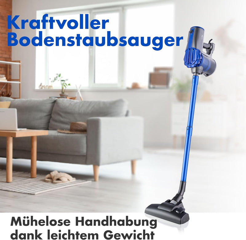 Clatronic® Bodenstaubsauger | Boden- und Handstaubsauger mit energiesparenden 600 Watt | Staubsauger