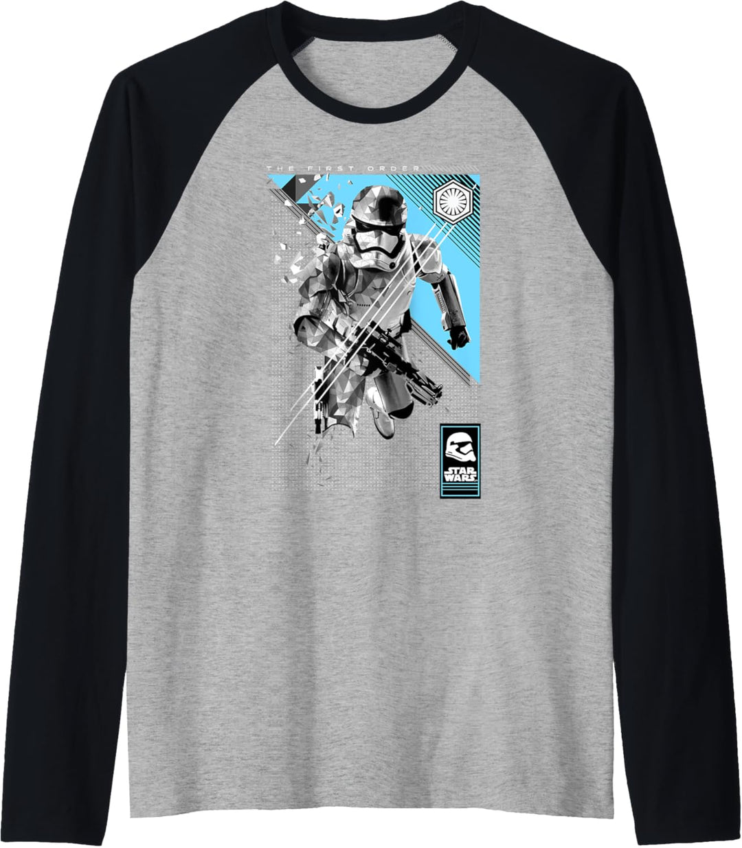 Star Wars First Order Poly Trooper Poster Raglan
