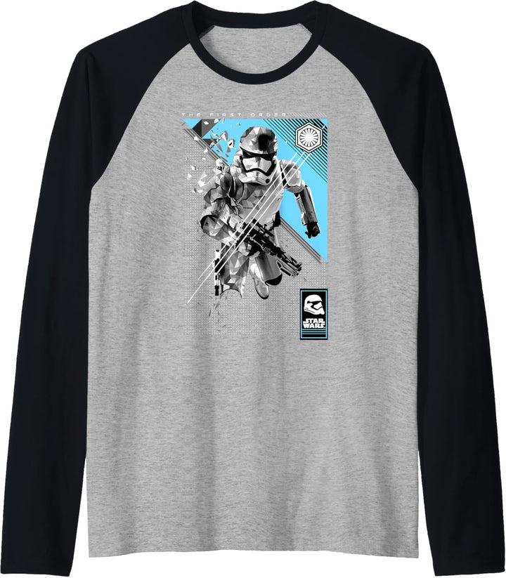 Star Wars First Order Poly Trooper Poster Raglan