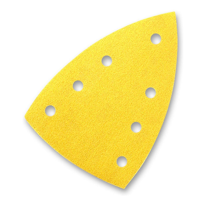 sia Abrasives Siarexx Siafast Delta Serie 1960 Schleifpapier, 7-Loch, 147 x 100 mm, Körnung 80, 100