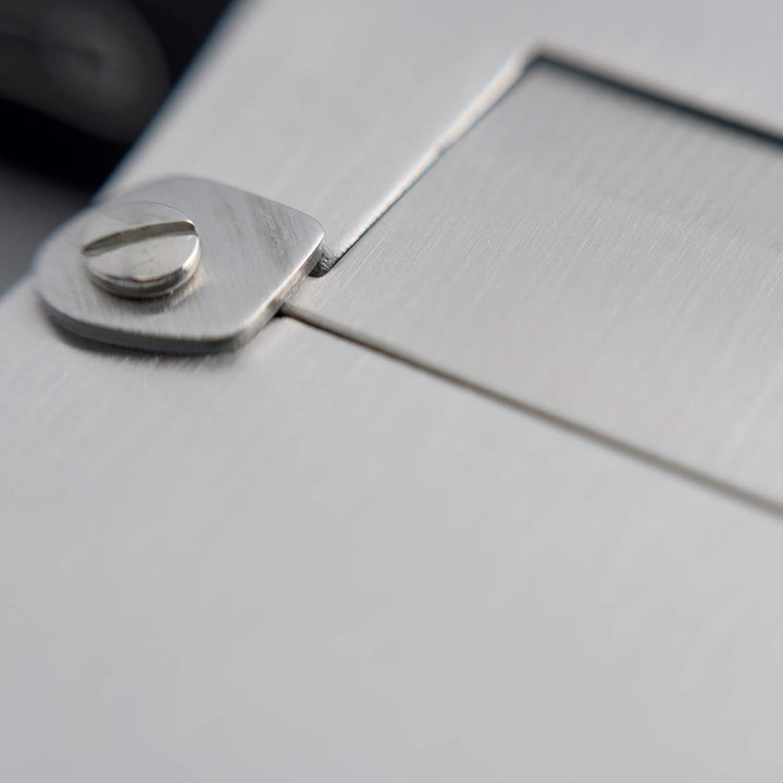 Edelstahl Trüffelhobel mit glatter Klinge