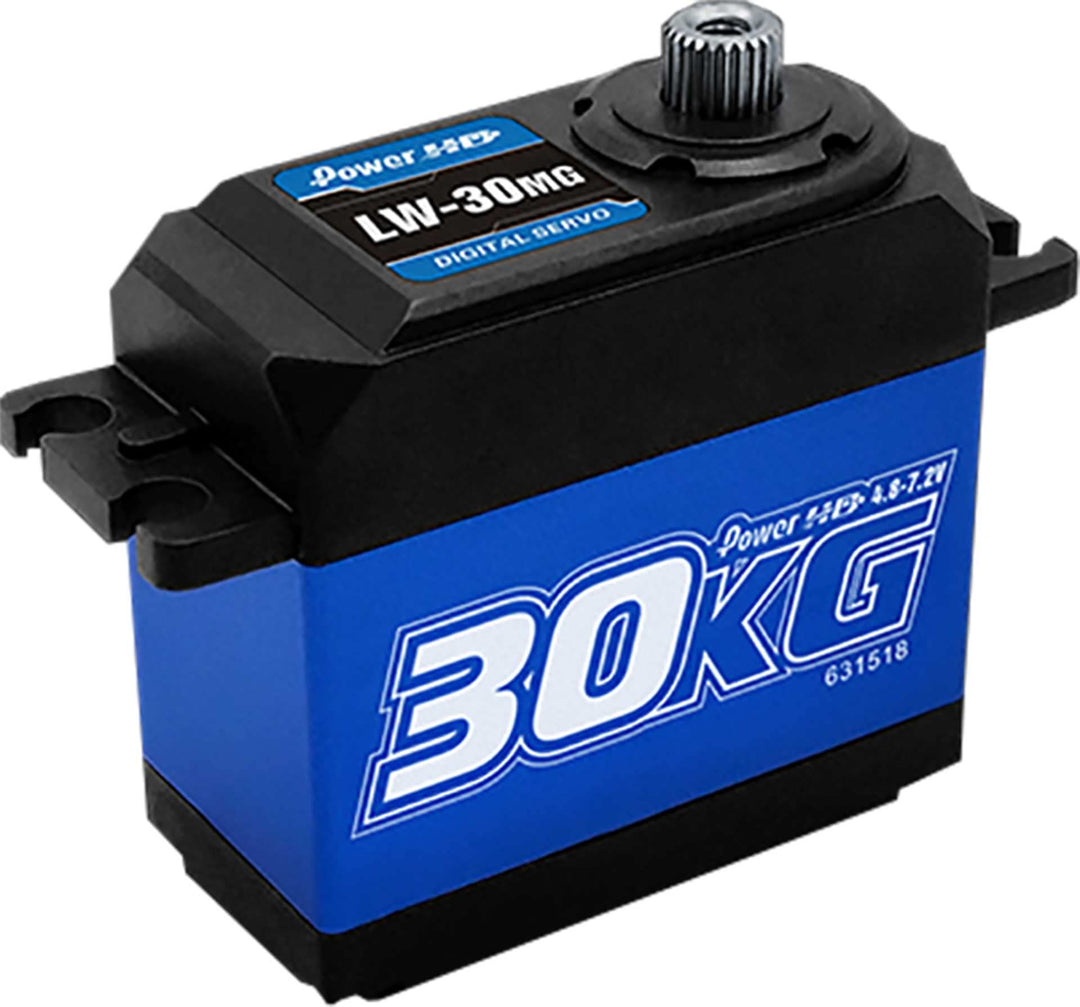 LW-30MG 30kg wasserdicht Kupfer/Aluminium Getriebe Teil-Metallgehäuse doppelt kugelgelagert Digital