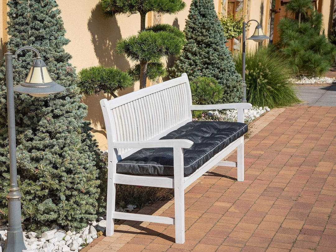 Bankauflage für Gartenbank, Polsterauflage, Sitzkissen, Bankkissen, Bankpolster mit 8 cm Dicke Polst