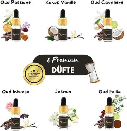 BaRiZzi Oud Autoparfum I Autoduft I Auto Lufterfrischer I Car Diffuser I Car Perfume (Oud Passione,