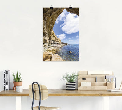 ARTland Poster Kunstdruck Wandposter Bild ohne Rahmen 60x90 cm Hochformat USA Kalifornien San Diego