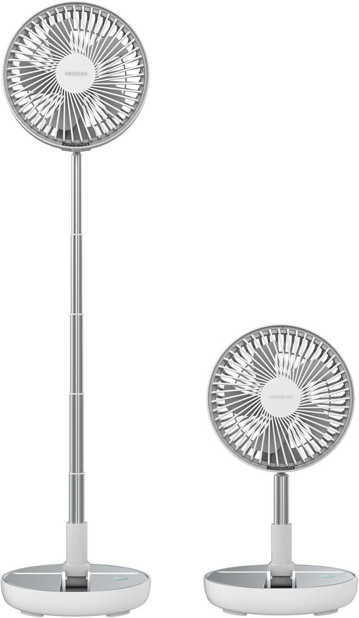 Cecotec - Teleskopventilator EnergySilence 800 FoldAir Portable 7200 mAh, Faltbar und teleskopierbar