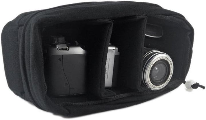 Yimidear stossfest gepolsterte Faltbare Trennwand Kamera-Einsatzes Schutztasche für Sony Canon Nikon