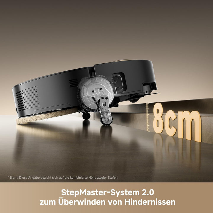 Mova Mobius 60 Saugroboter mit MopSwap-System, 30.000 Pa Saugleistung, dynamischem Saugrückhaltesyst