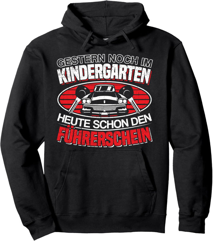 Fahranfänger Führerscheinprüfung Bestanden Geschenk Pullover Hoodie