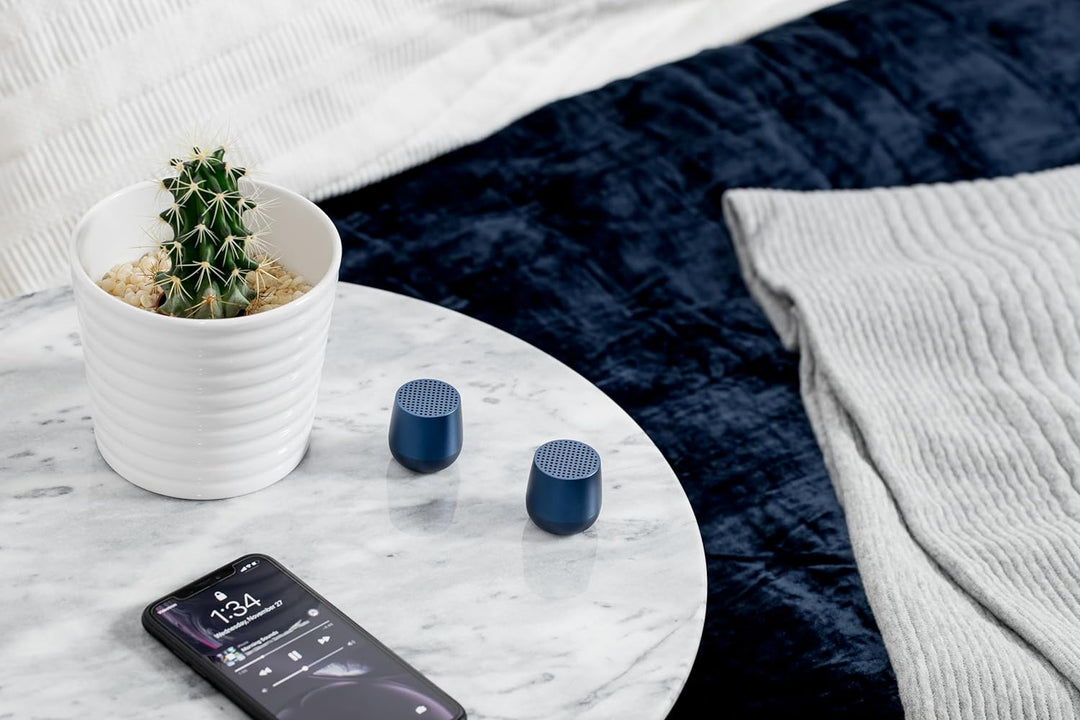 Lexon Mino+ Bluetooth-Lautsprecher (dunkelblau), dunkelblau