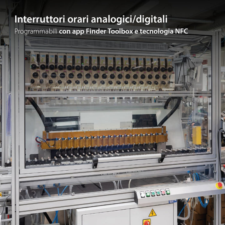 Finder 125182300000PAS Tägliche / wöchentliche Schaltuhr Digital 1 Reverser 16 A 230 AC
