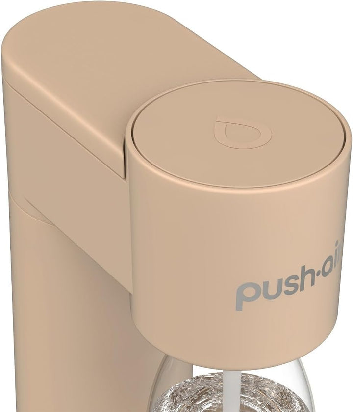 Dafi PUSHAIR Wassersäule Cappuccino + CO2 Kartusche + 0,7 Flasche