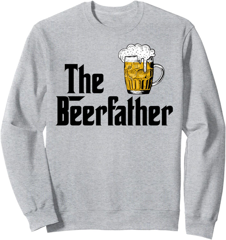 The Beerfather Funny Drinking Dad Bier Vatertag Sweatshirt
