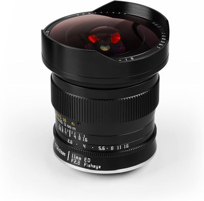 TTArtisan 11mm F2.8 Vollformat SLR Fisheye Kameraobjektiv Cooles und lustiges Kameraobjektiv für Nik