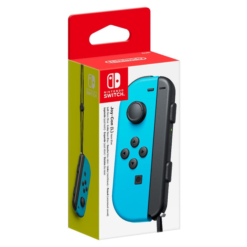 Nintendo Joy-Con Controller Links, Kompatibel mit Spielkonsolen, Neonblau Joy-Con (L) Neon-Blau, Joy