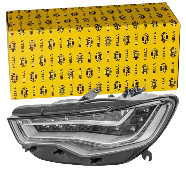 HELLA 1EX 011 151-411 LED Scheinwerfer - für u.a. Audi A6 Avant (4G5, 4GD, C7) - für Rechtsverkehr -