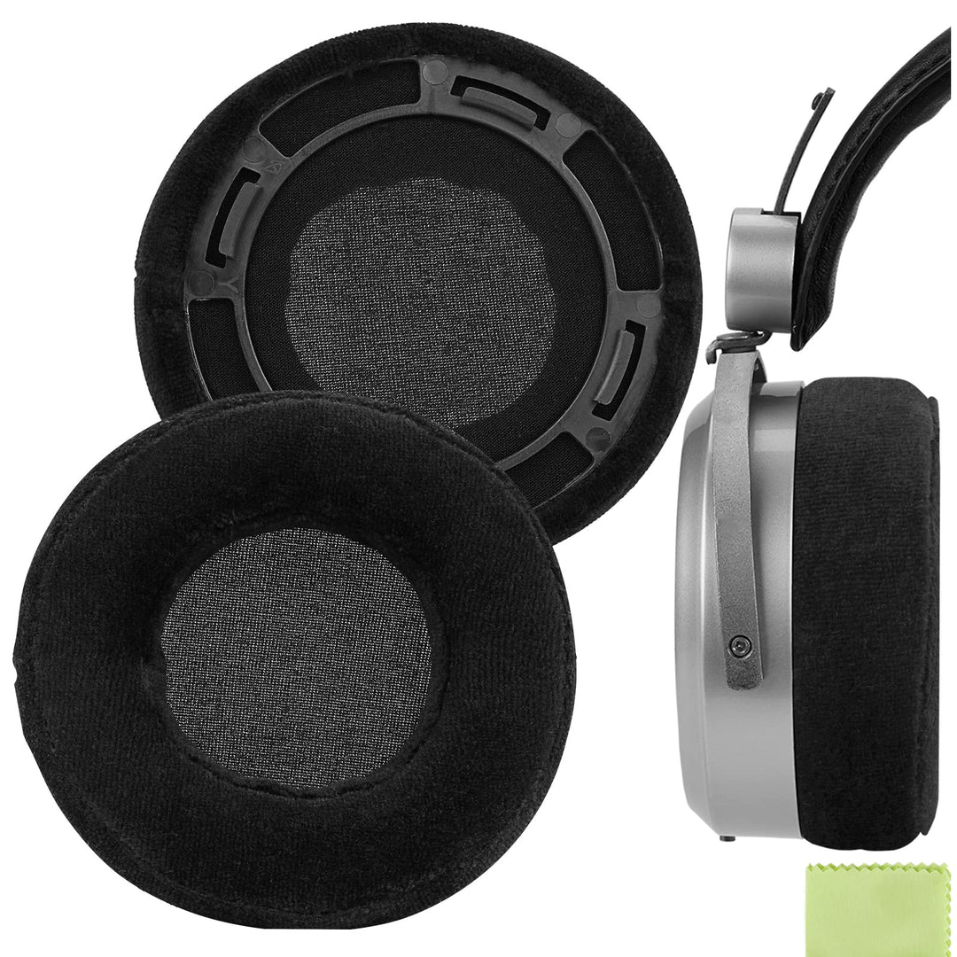 Geekria Comfort Ersatz-Ohrpolster aus Velours für Hifiman HE400SE HE400 400I 400S HE560 560I HE500 H