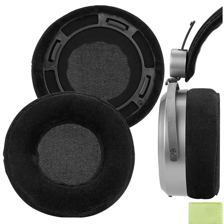 Geekria Comfort Ersatz-Ohrpolster aus Velours für Hifiman HE400SE HE400 400I 400S HE560 560I HE500 H
