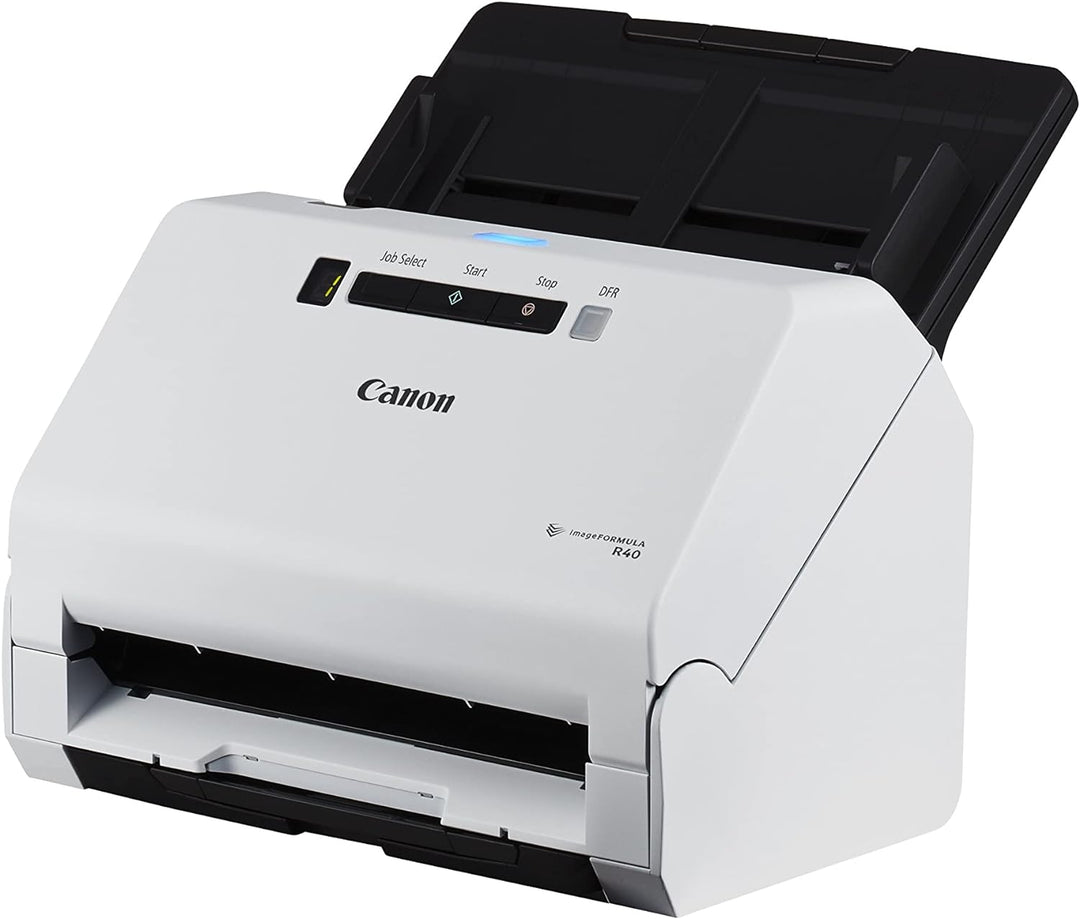 Canon R40 imageFORMULA Scanner Dokumentenscanner (Duplex Einzug, 600 DPI, Farbscan, Canon CaptureOnT
