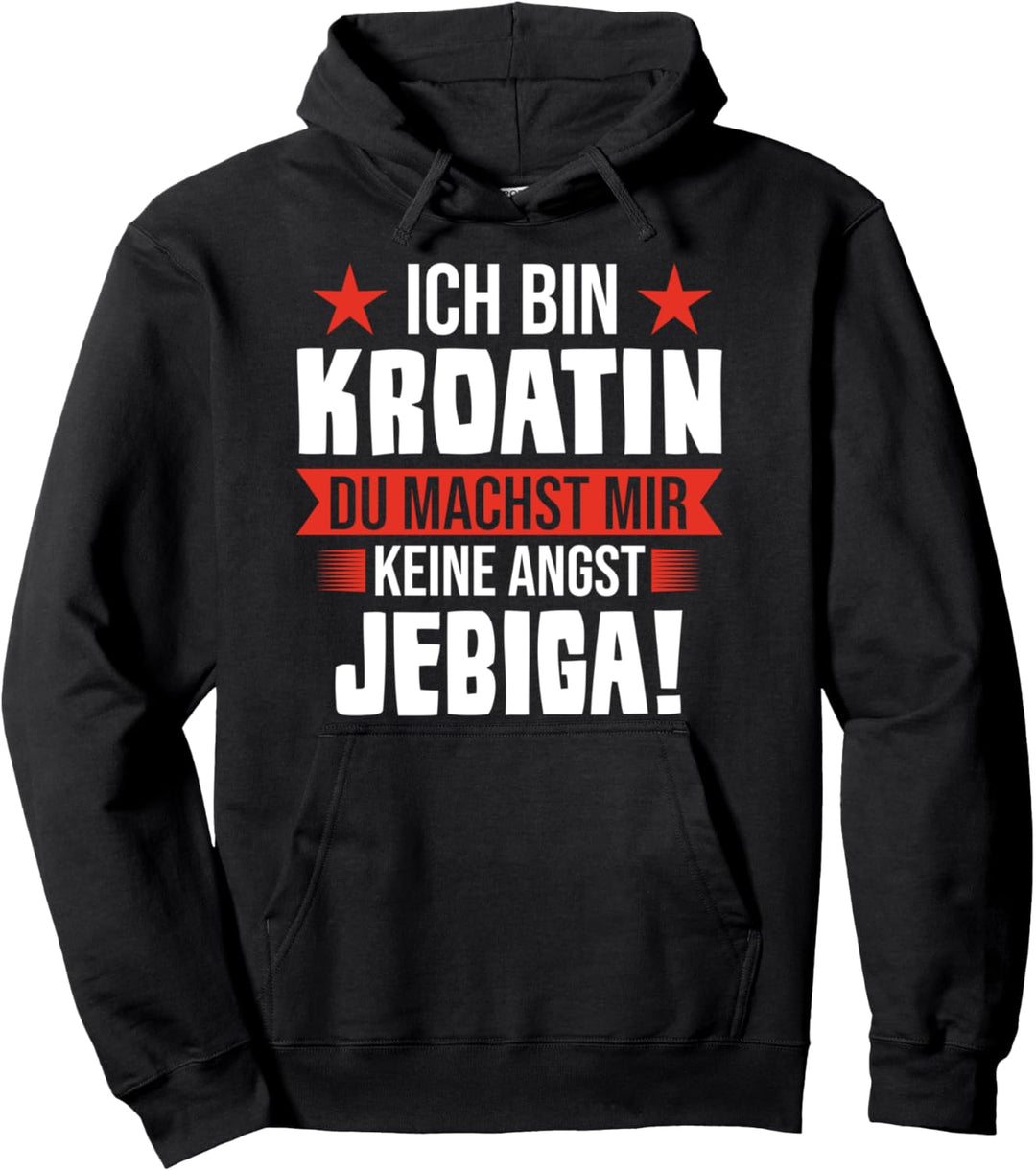 Jebiga Kroatisch Kroatischer Spruch Pullover Hoodie
