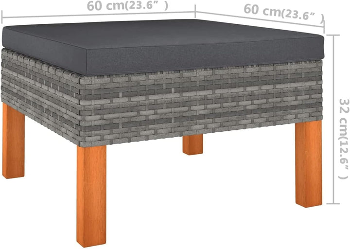 Festnight Lounge Gartenmöbel Set Loungemöbel Sofa Rattan Outdoor Gartenlounge Terrasse Gartensofa Te