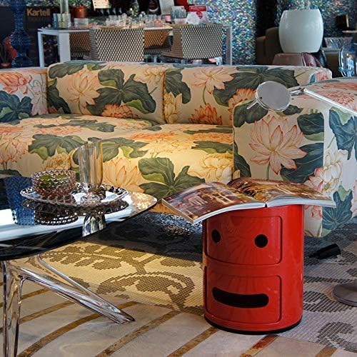 Kartell Componibili Container neutral, Kunststoff, Rot, 32 x 32 x 40 cm 2-fächer Smile Rot Neutral,
