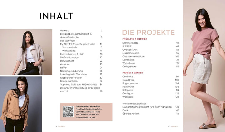simple NÄHEN: Praktische Alltagsmode in Grösse 34–50: Stylische Kleidung aus Webware, Baumwollstoffe
