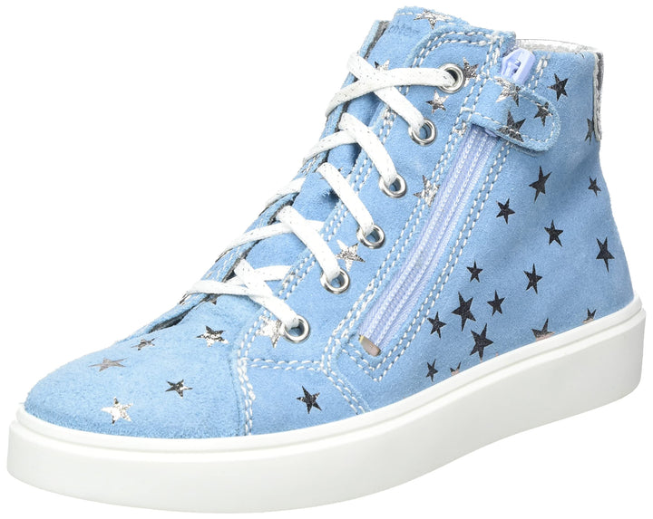 Richter Mädchen Flora Sneaker 27 EU Hell Türkis Silber, 27 EU Hell Türkis Silber