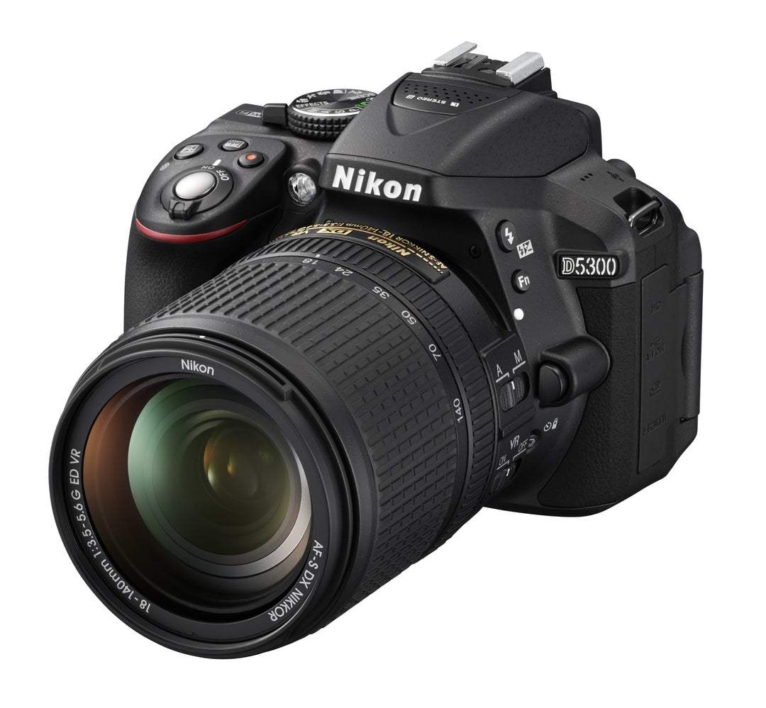 Nikon D5300 Spiegelreflexkamera 24.2 nacktes Gehäuse, Schwarz
