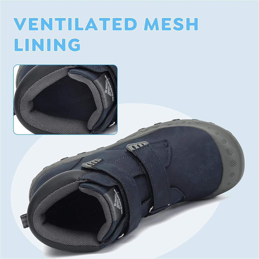 Mishansha Kinder Wanderschuhe rutschfest Leicht Trekking Wanderstiefel für Jungen Mädchen Gr.24-38 2